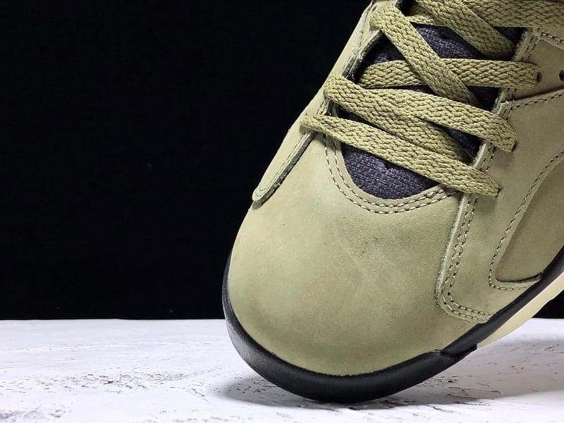 Jordan 6 Retro Travis Scott Olive - Image 6