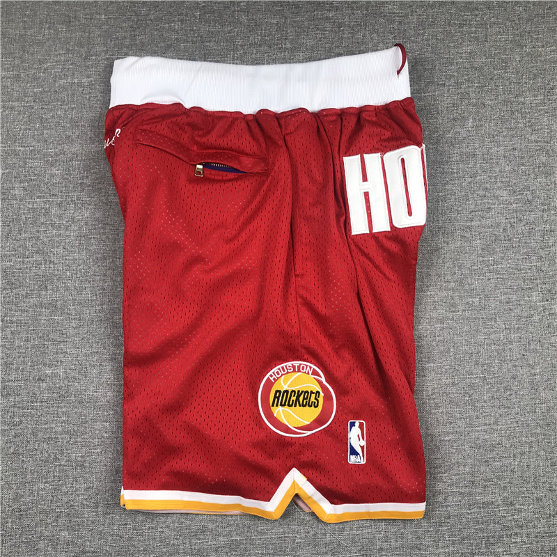 Houston Rockets Throwback Shorts - Image 4