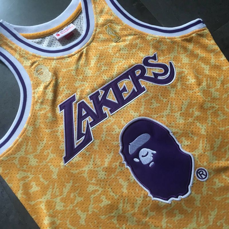 BAPE Los Angeles Lakers Jersey - Image 9