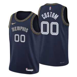 Custom Memphis Grizzlies 2021-22 City Edition Jersey