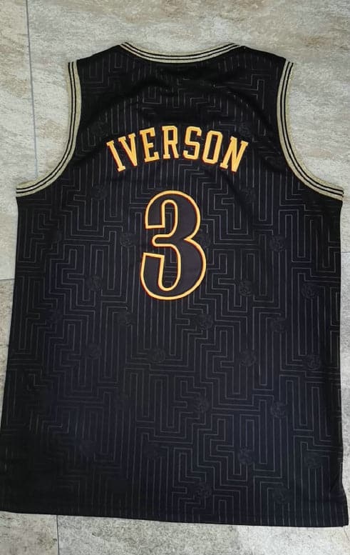 Allen Iverson Philadelphia 76ers Throwback Jersey - Image 4