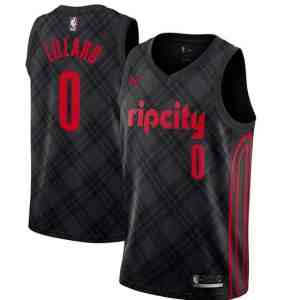 Damian Lillard Portland Trailblazers City Edition Jersey