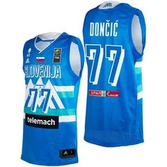 Luka Doncic Slovenia Olympic Jersey