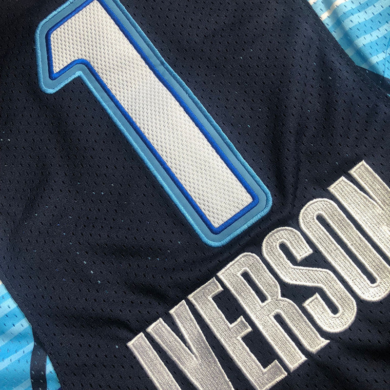 Allen Iverson Detroit Pistons 2009 All-Star East Jersey - Image 7