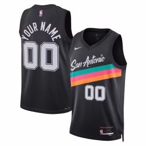 Custom San Antonio Spurs City Edition Jersey