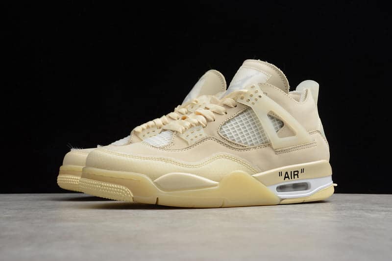 Jordan 4 Retro Off-White Sail - Image 2