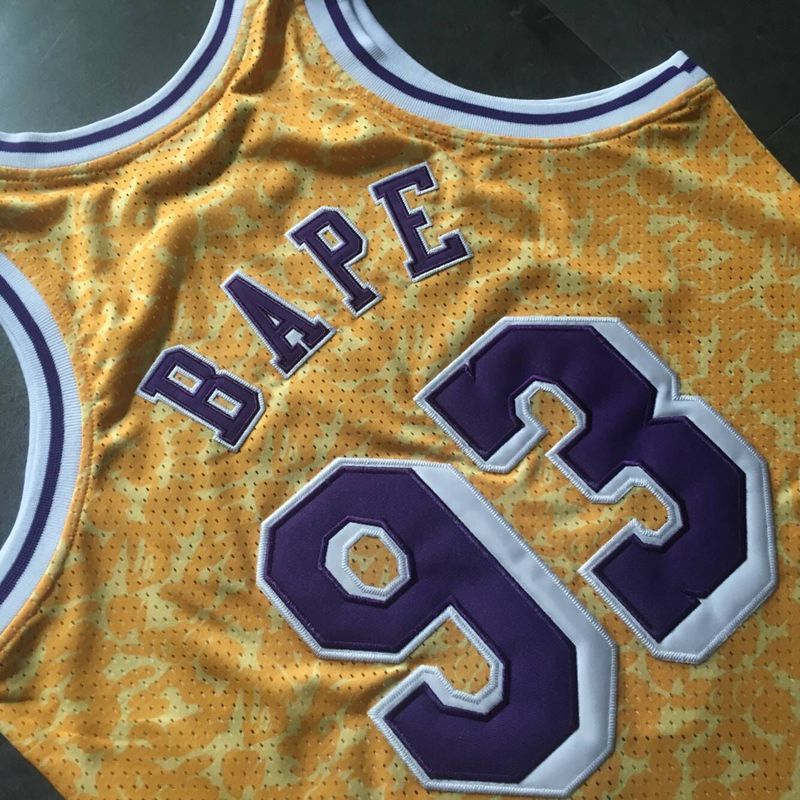BAPE Los Angeles Lakers Jersey - Image 7