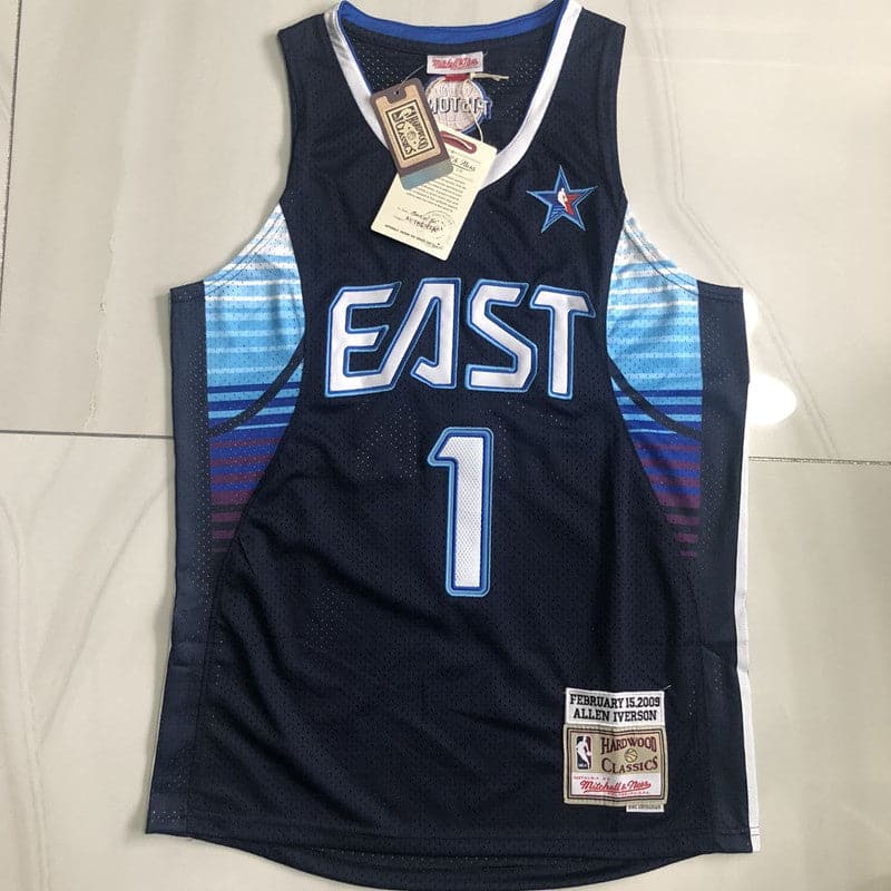 Allen Iverson Detroit Pistons 2009 All-Star East Jersey - Image 10