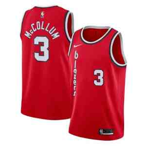 C.J McCollum Portland Trailblazers Throwback Jersey