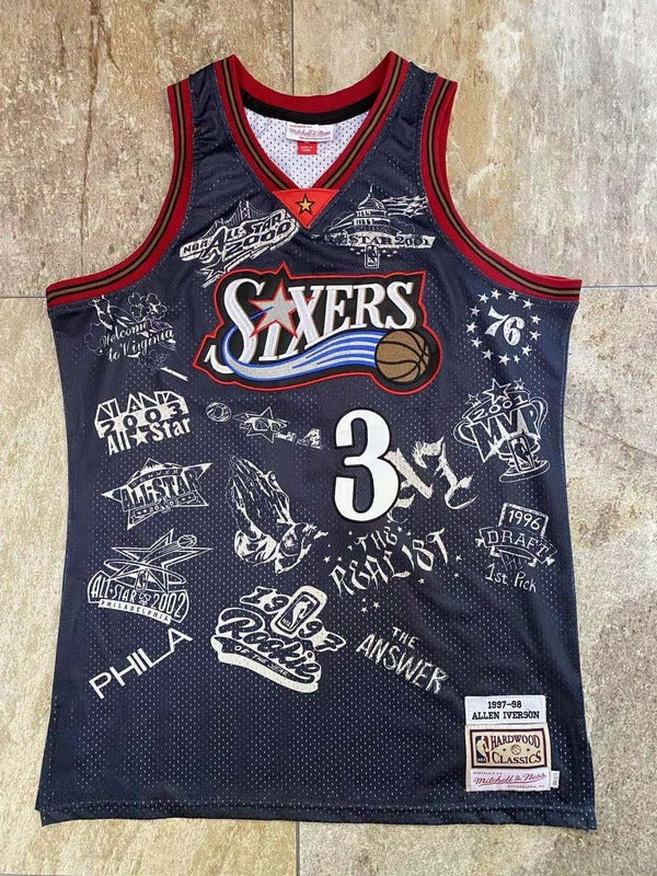 Allen Iverson Philadelphia 76ers Jersey - Image 2