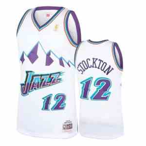John Stockton Utah Jazz Throwback Jersey