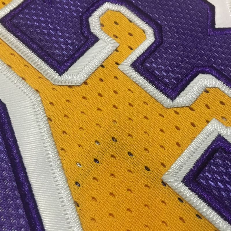 Dennis Rodman Los Angeles Lakers Throwback Jersey - Image 5