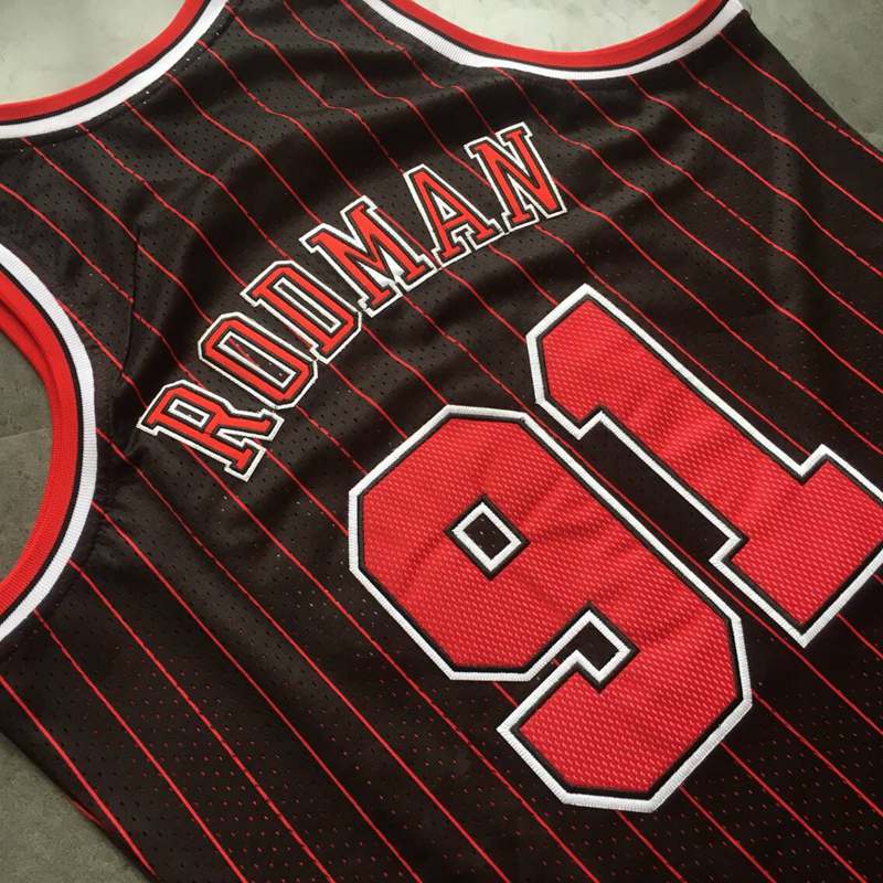 Dennis Rodman Chicago Bulls Throwback Jersey - Image 5