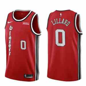 Damian Lillard Portland Trailblazers Throwback Jersey