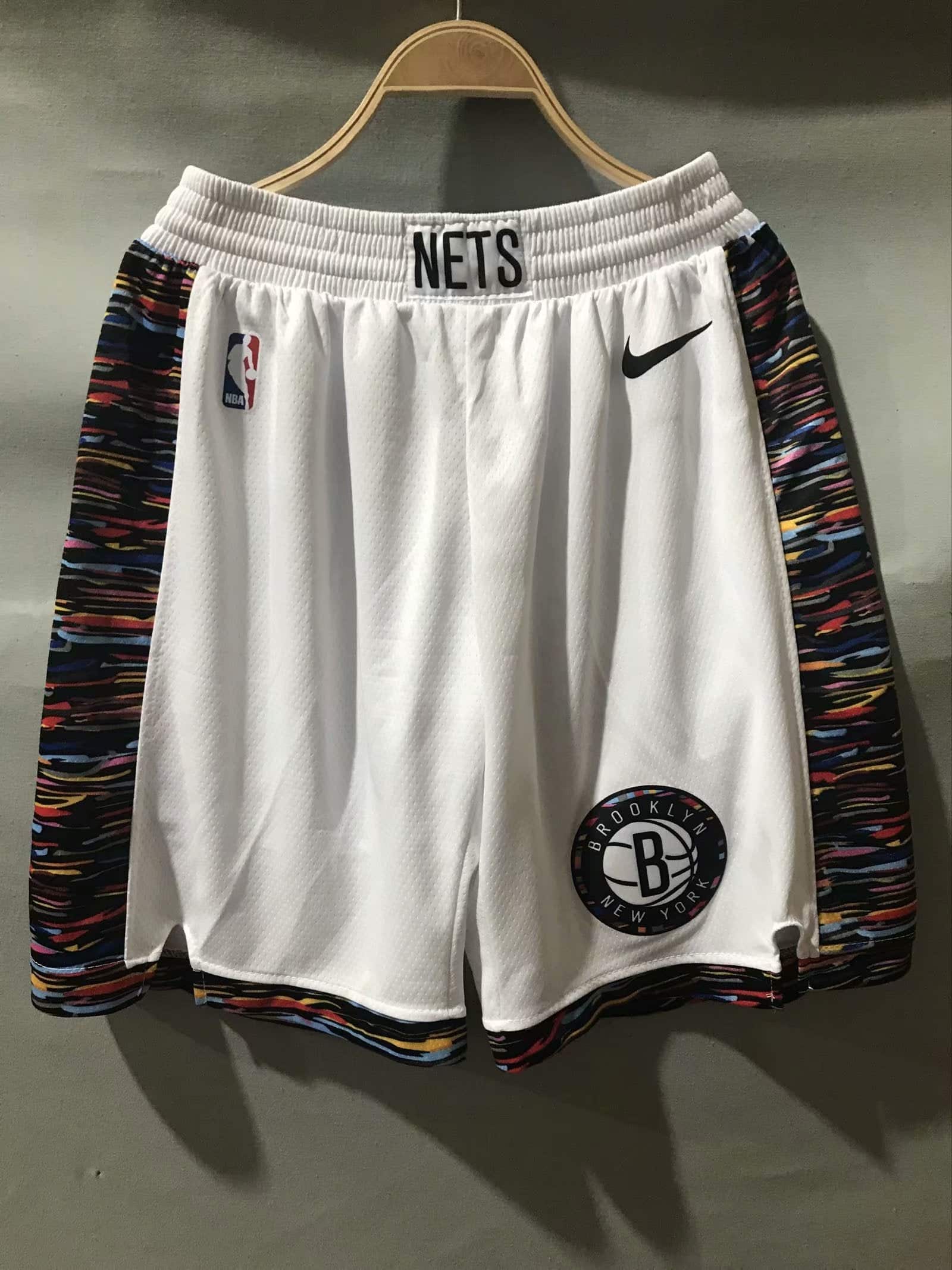 Brooklyn Nets City Edition Basketball Shorts - Image 2