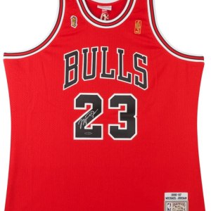 Michael Jordan Chicago Bulls Trophy Throwback Jersey