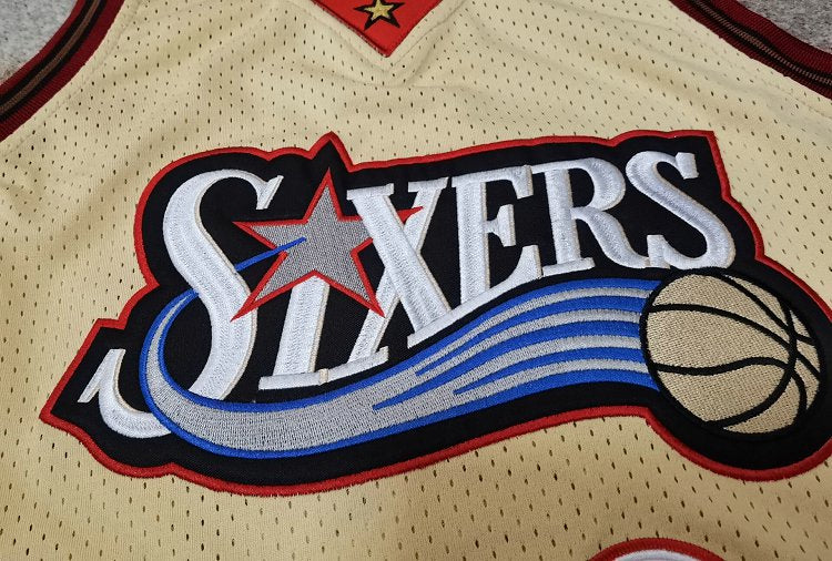 Allen Iverson Philadelphia 76ers Throwback Jersey - Image 4