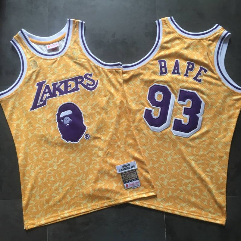 BAPE Los Angeles Lakers Jersey - Image 4