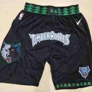 Minnesota Timberwolves Throwback Shorts