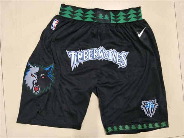 Minnesota Timberwolves Throwback Shorts