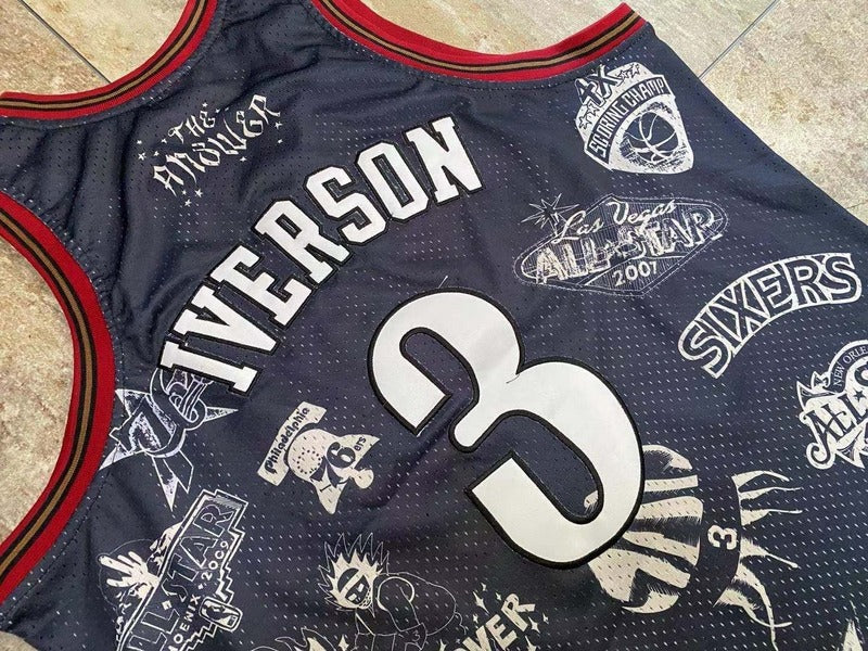 Allen Iverson Philadelphia 76ers Jersey - Image 6