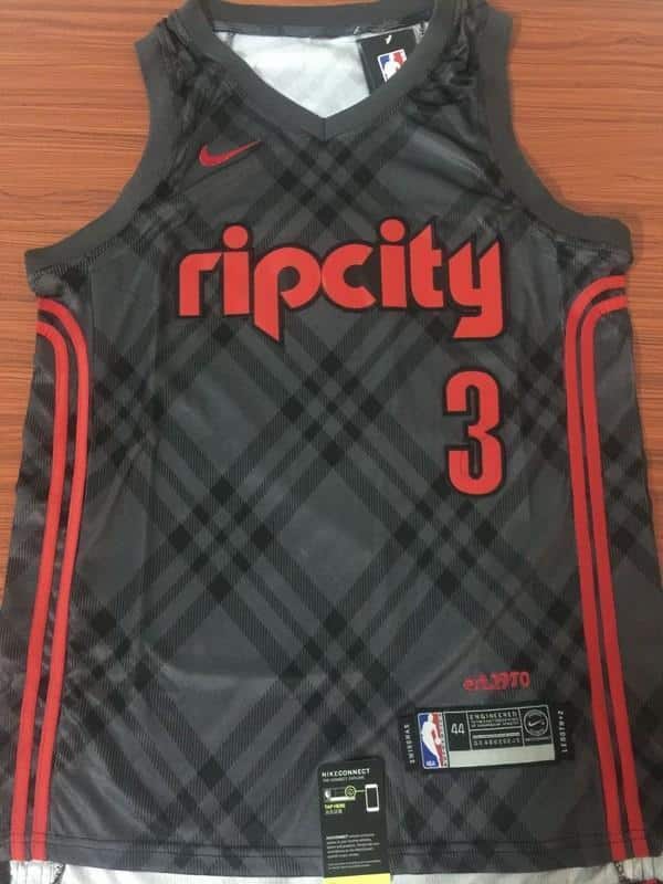 C.J McCollum Portland Trailblazers City Edition Jersey - Image 2