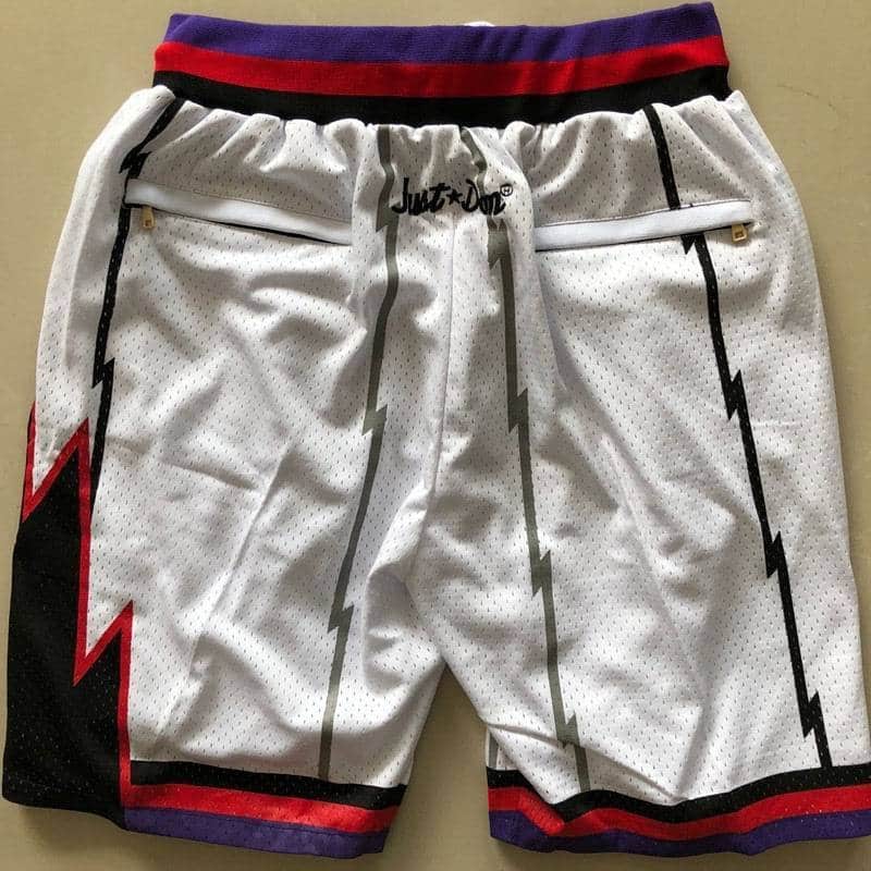 Toronto Raptors Throwback Basketball Shorts - Image 2