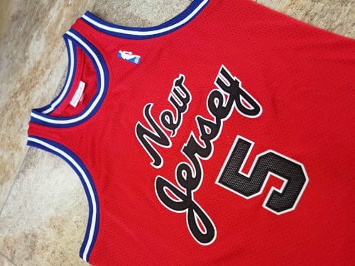 Jason Kidd New Jersey Nets Throwback Jersey - Image 6