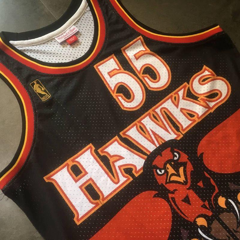 Dikembe Mutombo Atlanta Hawks Throwback jersey - Image 4
