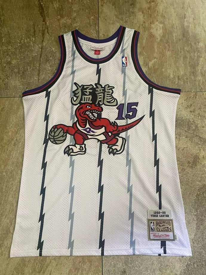 Vince Carter Toronto Raptors Chinese New Year Throwback Jersey - Image 3