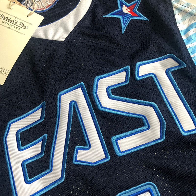 Allen Iverson Detroit Pistons 2009 All-Star East Jersey - Image 4
