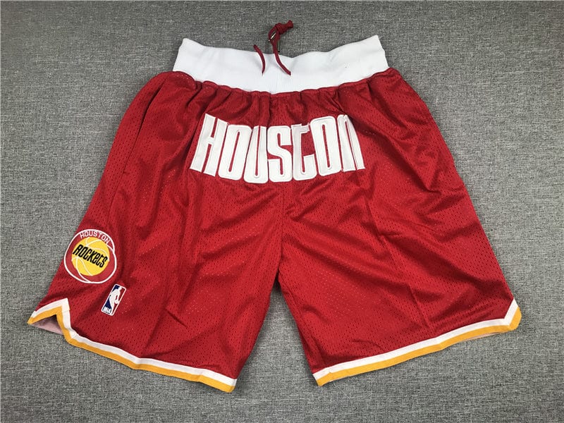 Houston Rockets Throwback Shorts