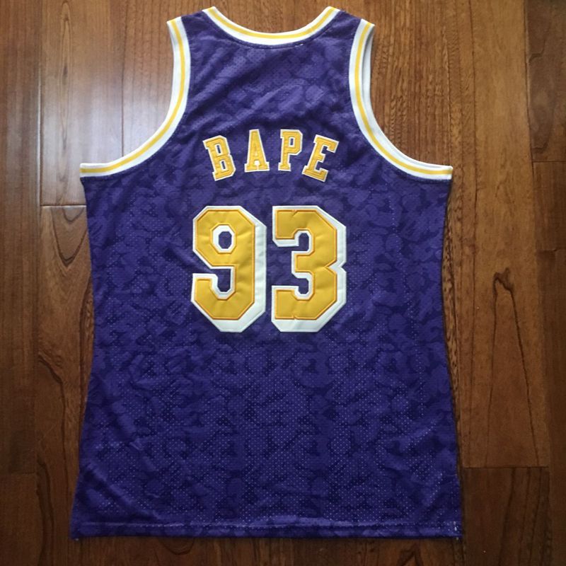 BAPE Los Angeles Lakers Jersey - Image 10