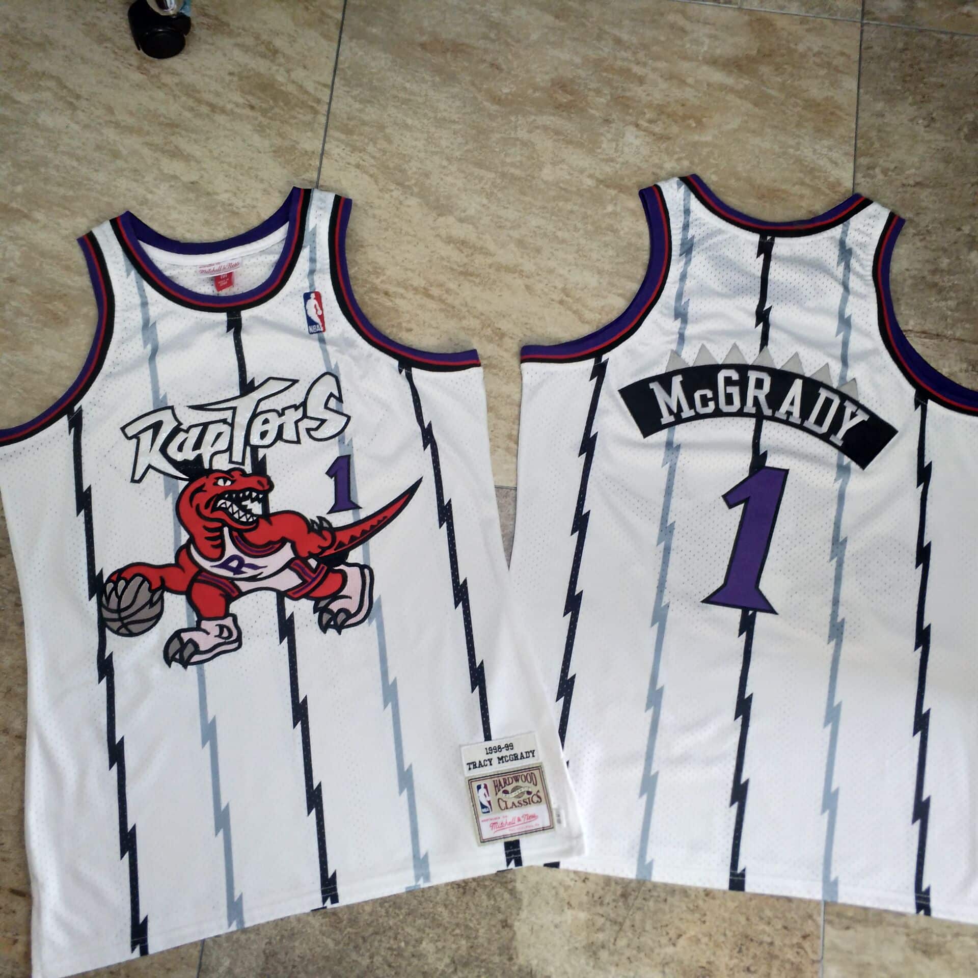 Tracy McGrady Toronto Raptors Throwback Jersey - Image 2