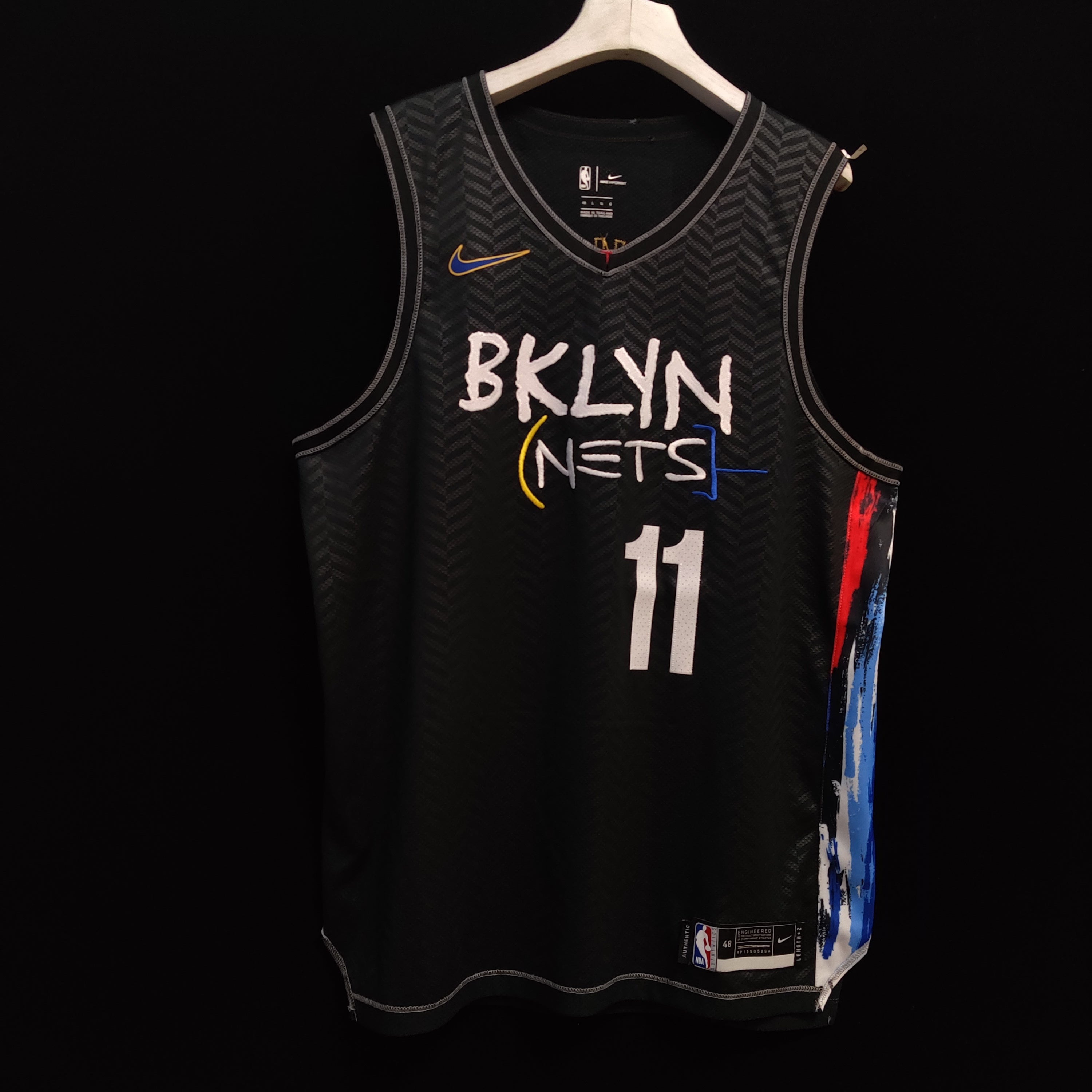 Custom Brooklyn Nets City Edition Authentic Jersey - Image 4