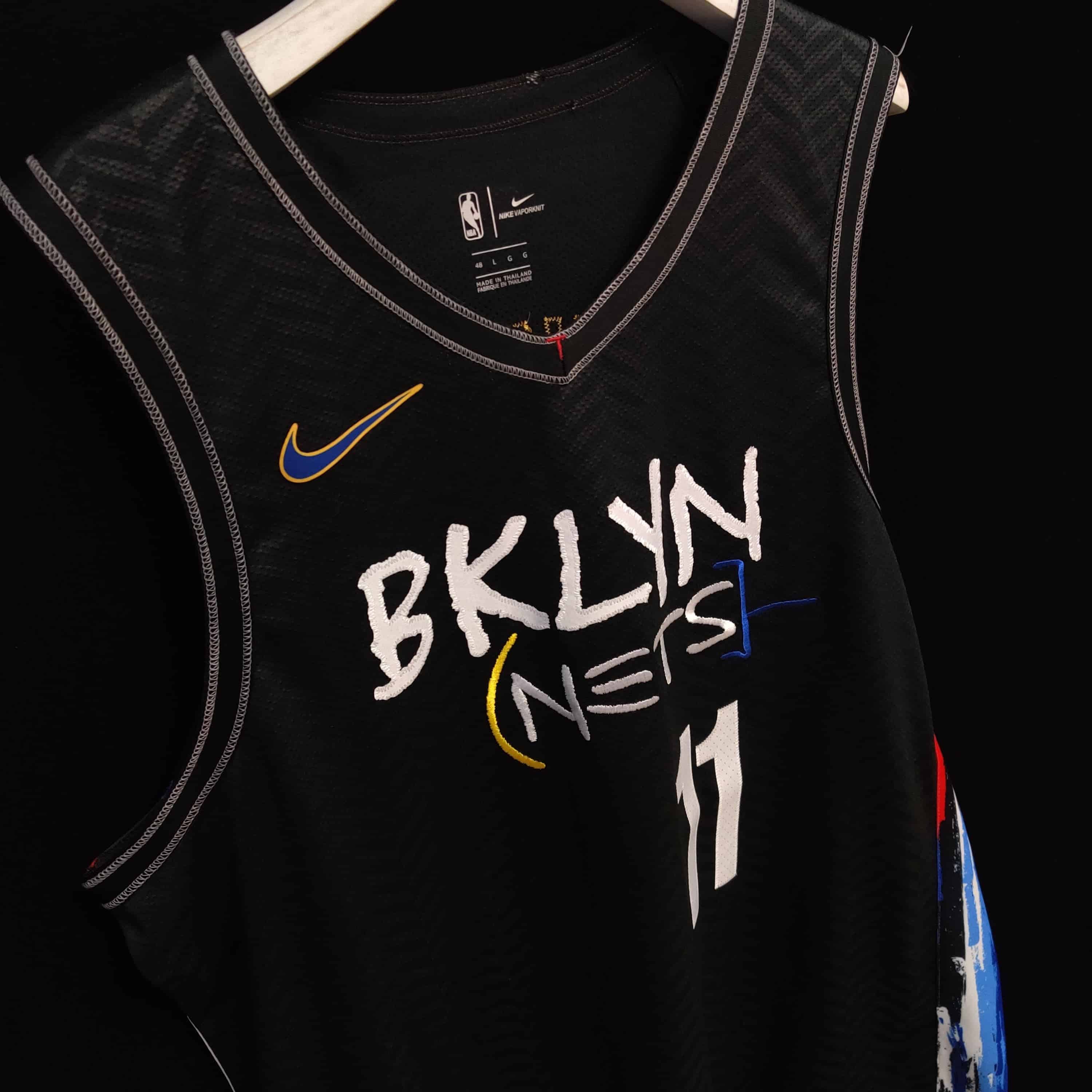 Custom Brooklyn Nets City Edition Authentic Jersey - Image 7