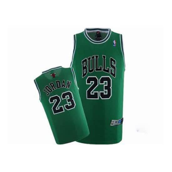 Michael Jordan Chicago Bulls Throwback Jersey St. Patrick's Day