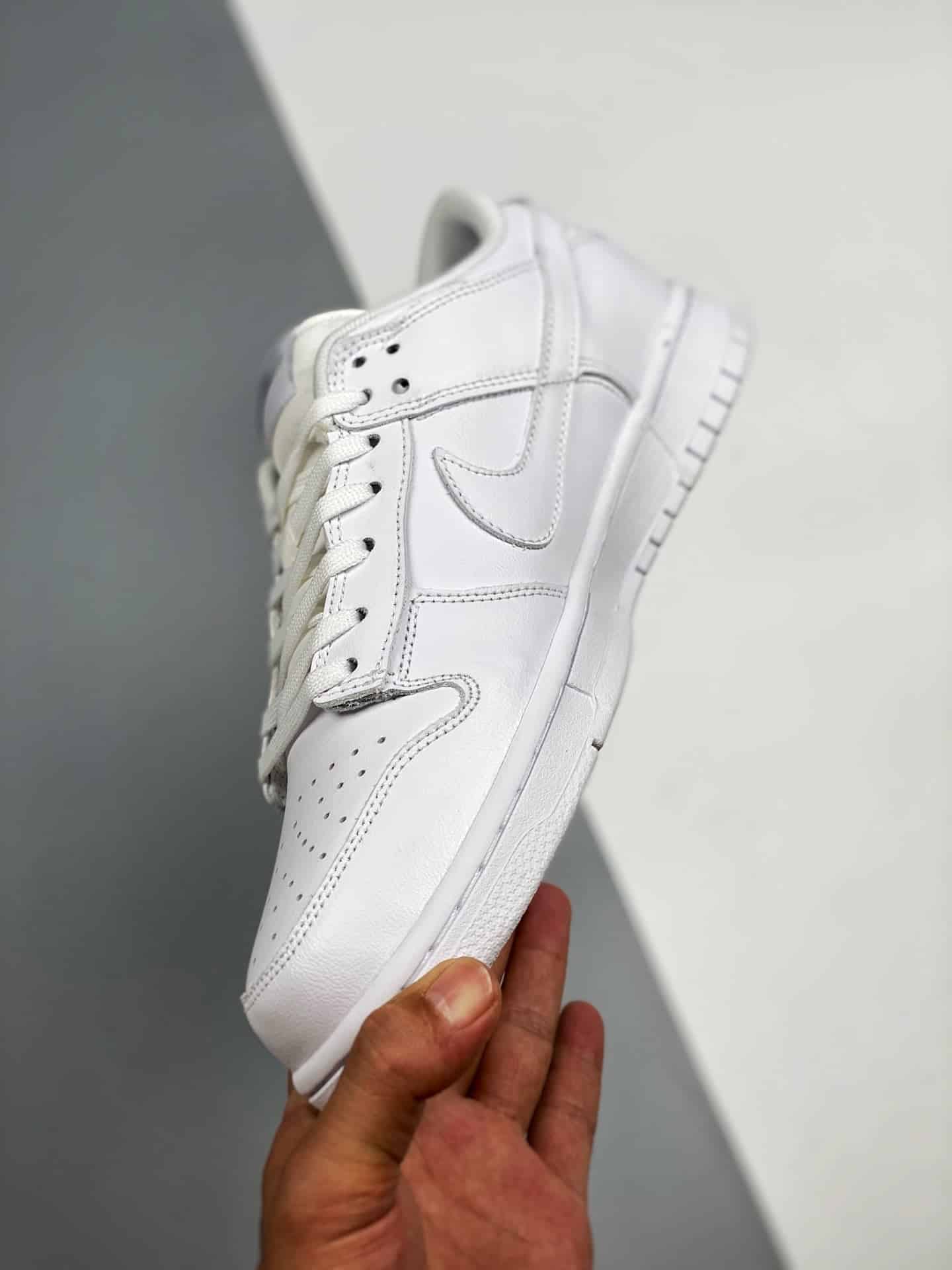 Dunk Low Triple White - Image 5