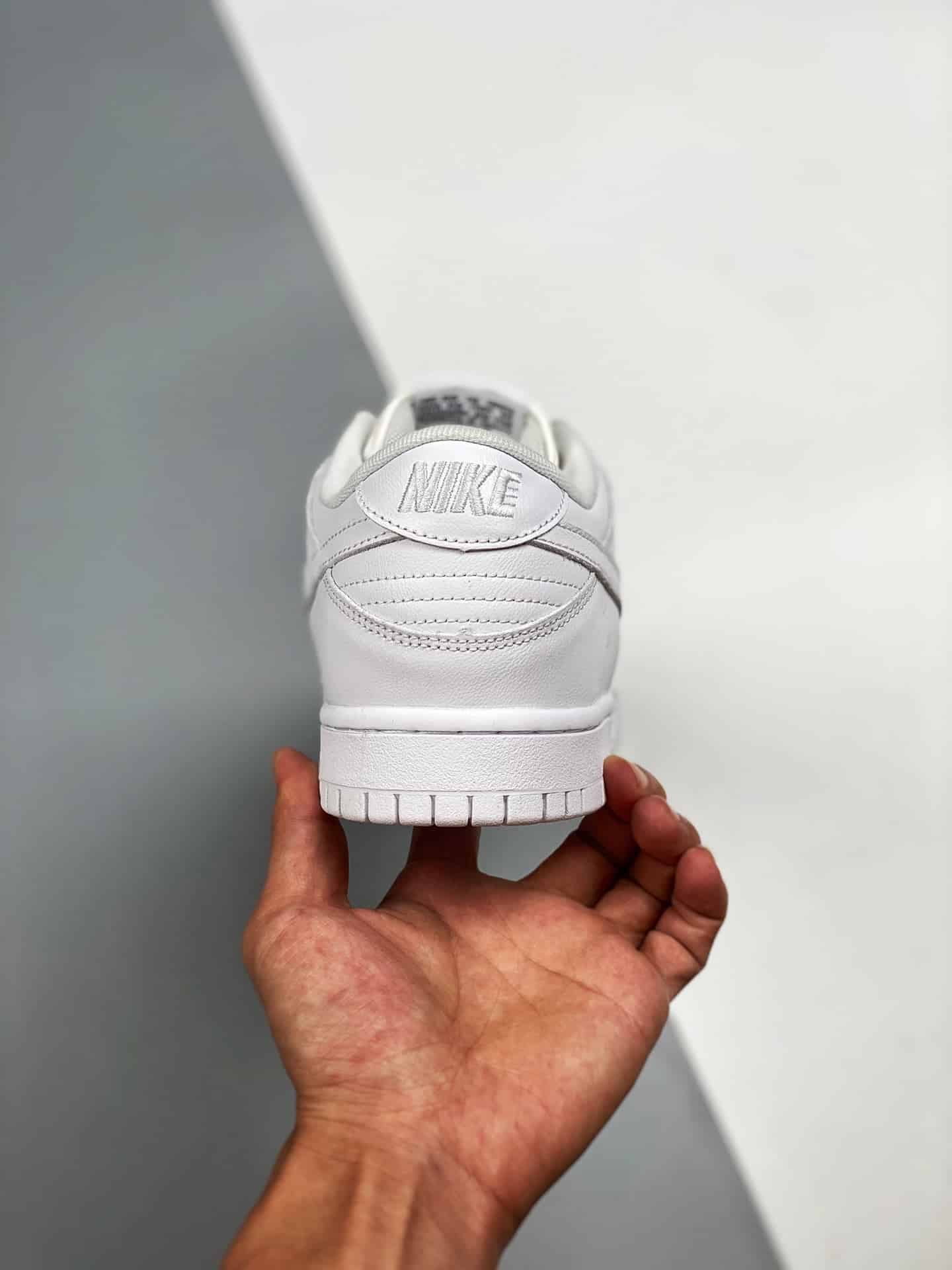 Dunk Low Triple White - Image 8