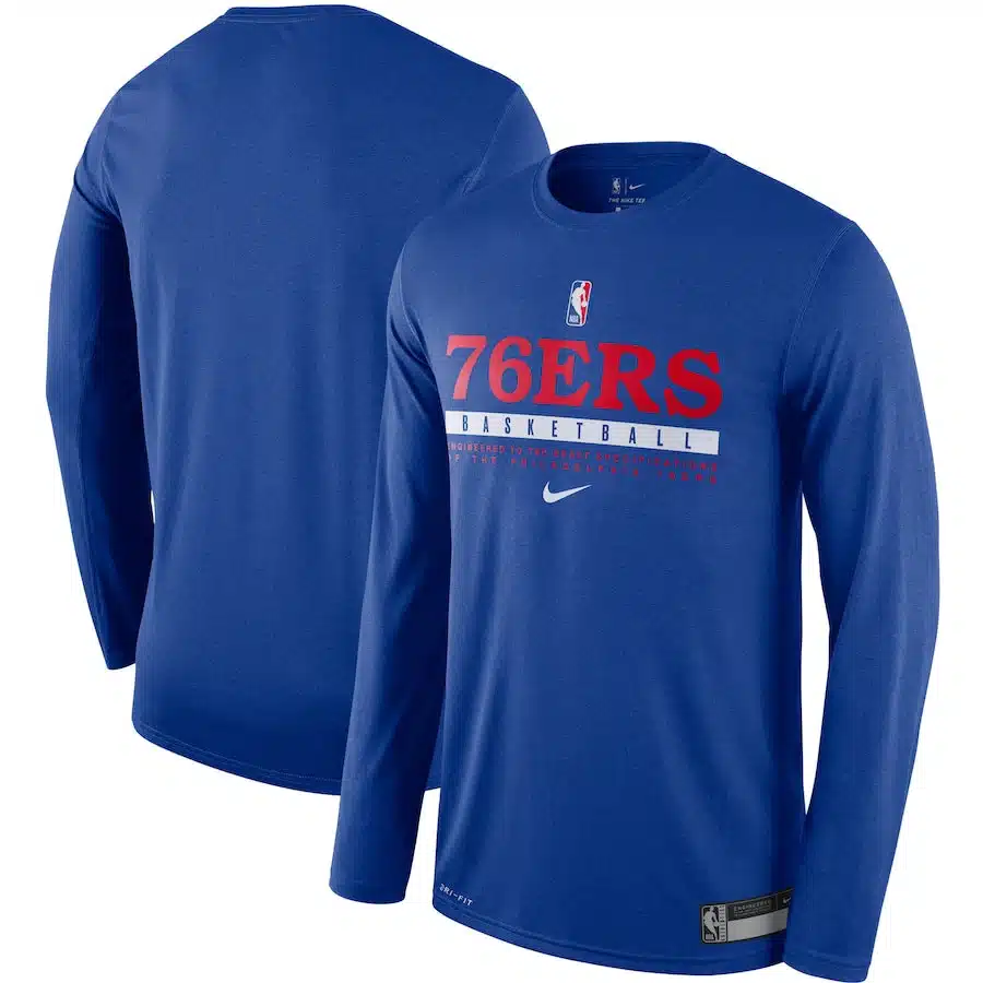 Philledphia 76ers Practice Long Sleeve