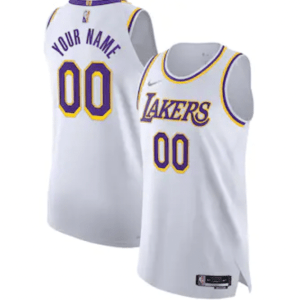 Custom Los Angeles Lakers AUTHENTIC Jersey