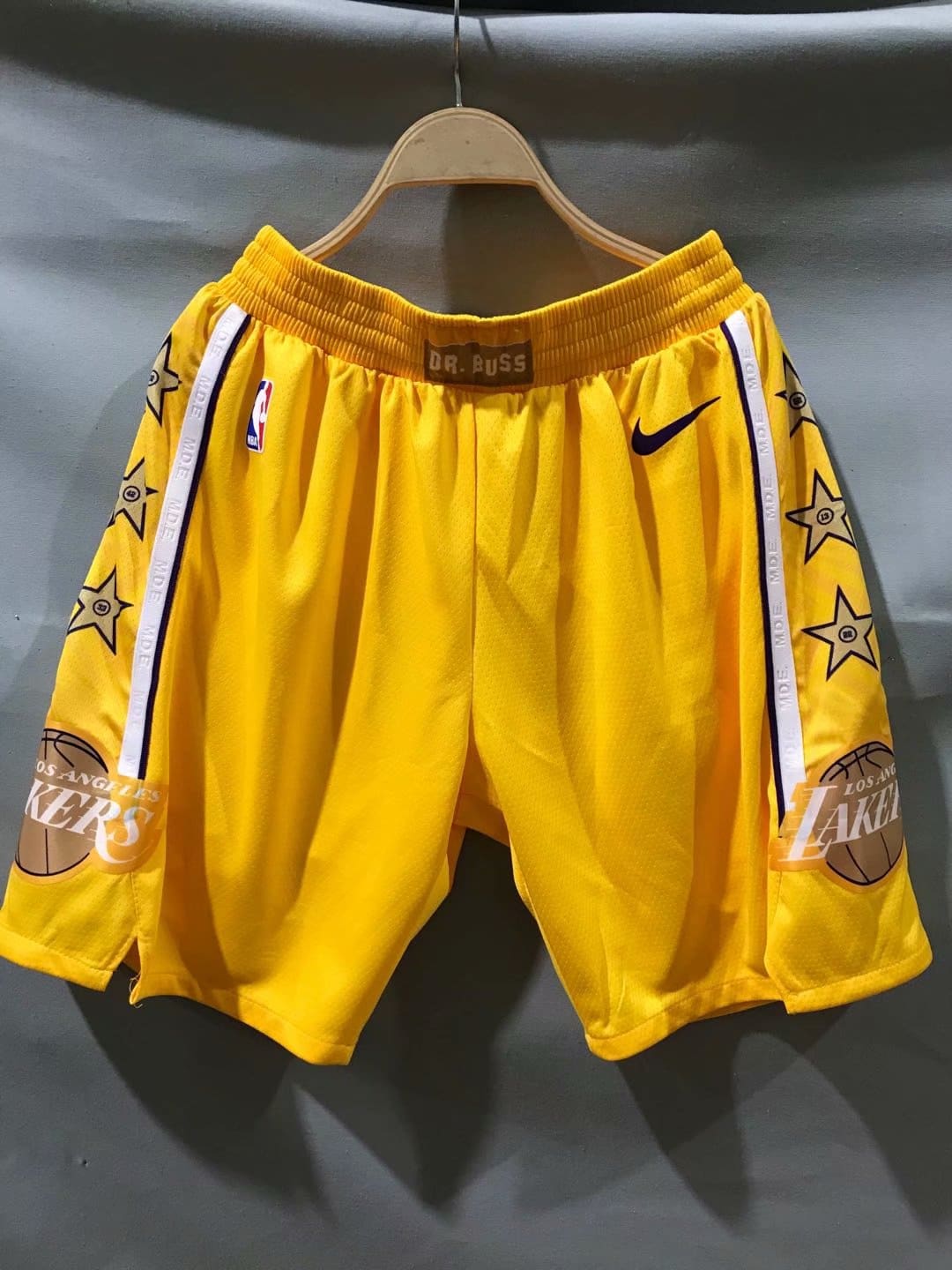 Los Angeles Lakers City Edition Basketball Shorts - Image 2