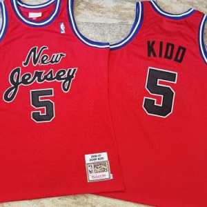 Jason Kidd New Jersey Nets Throwback Jersey