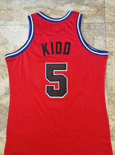 Jason Kidd New Jersey Nets Throwback Jersey - Image 7