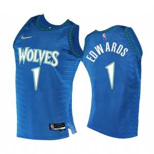 Anthony Edwards Minnesota Timberwolves 2021-22 City Edition Jersey
