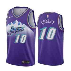 Mike Conley Utah Jazz Throwback Jersey