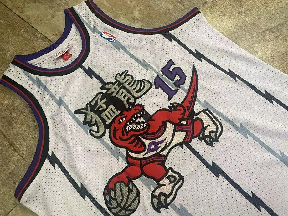 Vince Carter Toronto Raptors Chinese New Year Throwback Jersey - Image 4