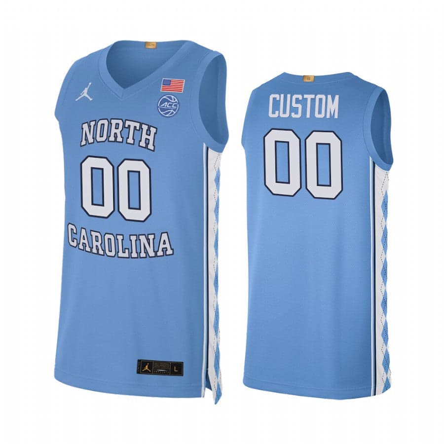Custom North Carolina Tar Heels College Jersey