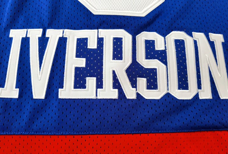Allen Iverson Philadelphia 76ers Throwback Jersey - Image 4