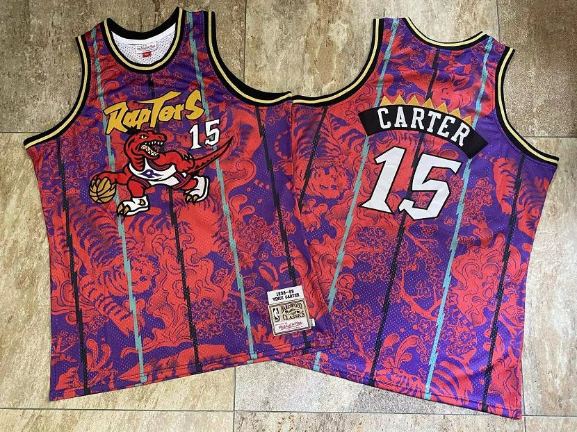 Vince Carter Toronto Raptors Lunar New Year Throwback Jersey - Image 2